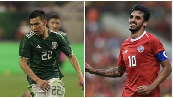 México vs. Costa Rica: chocan en amistoso internacional de fecha FIFA. (Foto: AFP)