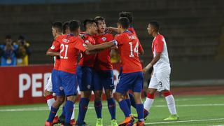 Chile venció 3-2 a Perú por el hexagonal final del Sudamericano Sub 17