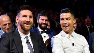 Por primera vez: Lionel Messi y Cristiano Ronaldo publican una foto juntos