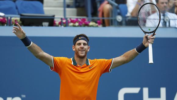 Juan Martín del Potro venció a Isner y avanzó a las semifinales del US Open 2018. (Foto: Reuters)