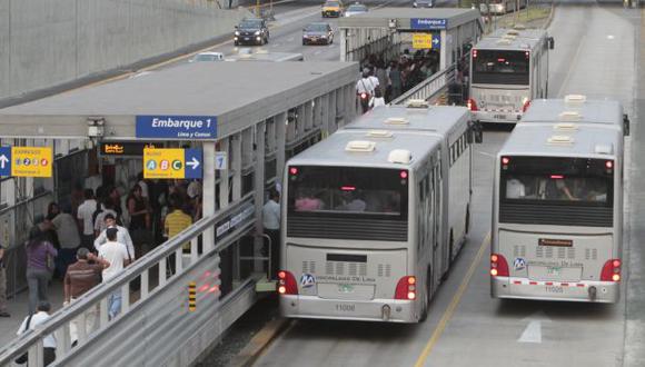 Metropolitano operará hoy hasta las 10 p.m. y sin expresos
