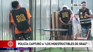 Capturan a ‘Los indestructibles de Grau’ en una lujosa cochera en Cercado de Lima