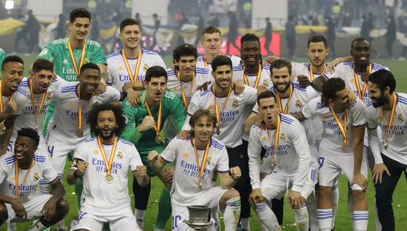 Real Madrid sumó un total de 12 trofeos de la Supercopa de España. (Foto: Reuters)