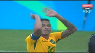 Neymar cerró goleada de Brasil y celebró de manera peculiar