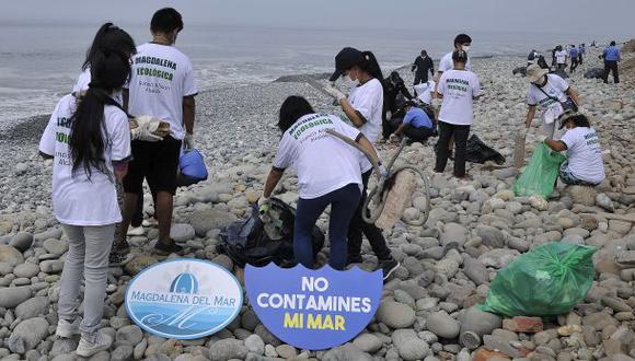 Magdalena: recogen 2 toneladas de basura en la Costa Verde