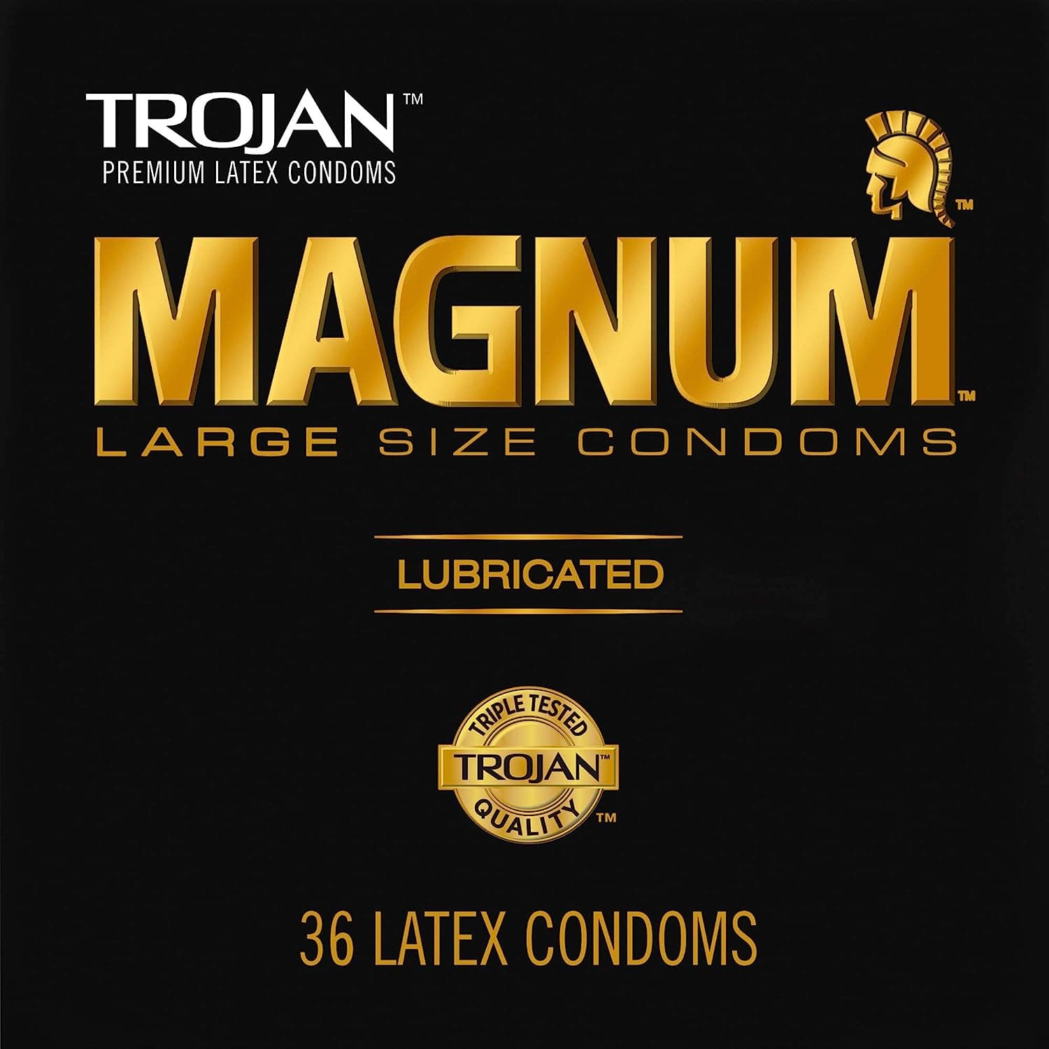 Condones lubricados Magnum