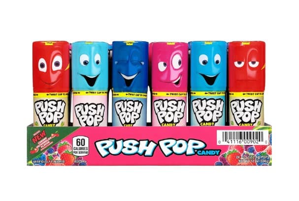 Caramelo Push Pop varios sabores